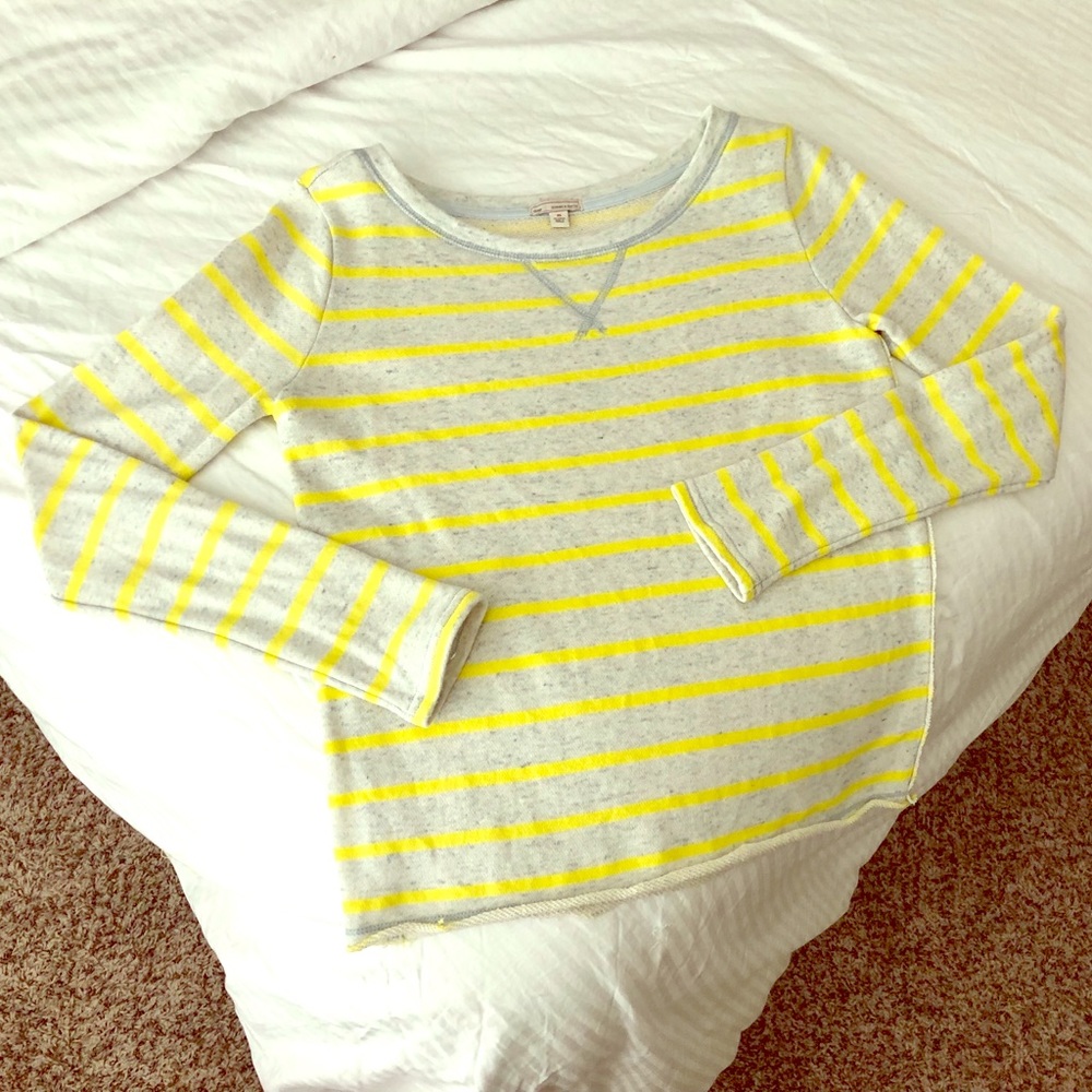 GAP terry crew neck sweatshirt